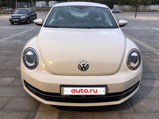 2014 Volkswagen Beetle II (A5), белый, 1680000 рублей, вид 2