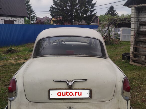 1956 ГАЗ 21 «Волга» 21Г, белый, 165000 рублей - вид 5
