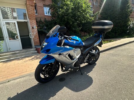 2010 Suzuki GSX 650F, синий, 550000 рублей, вид 3