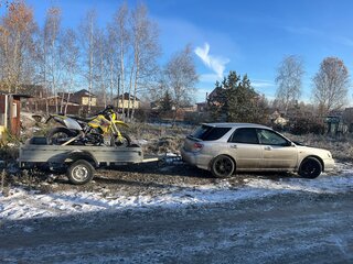 2001 Subaru Impreza II, серебристый, 695000 рублей, вид 2
