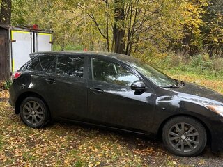 2010 Mazda 3 II (BL), чёрный, 600000 рублей, вид 3