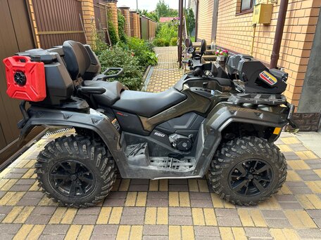 2021 BRP Can-Am Outlander MAX 650, зелёный, 1999900 рублей, вид 4