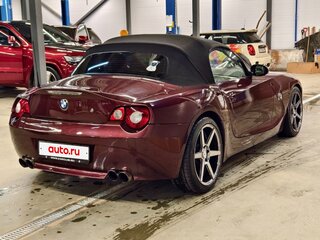 2002 BMW Z4 I (E85/E86), пурпурный, 1550000 рублей, вид 3