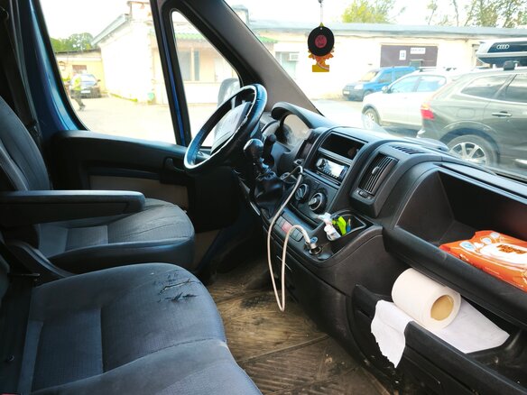 2012 Citroen Jumper, синий, 850000 рублей - вид 3