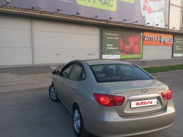 2007 Hyundai Elantra IV (HD), бежевый, 495000 рублей - вид 5