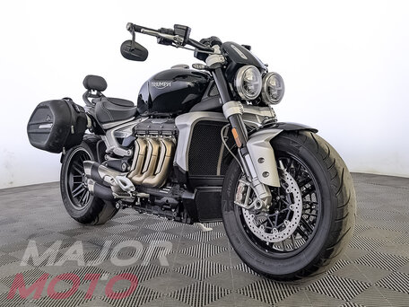 2023 Triumph Rocket 3, чёрный, 2305000 рублей, вид 5