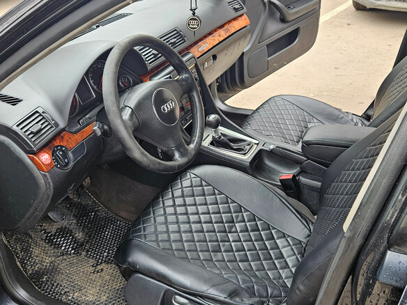 2002 Audi A4 II (B6), чёрный, 530000 рублей - вид 9