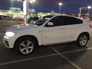 2013 BMW X6 30d I (E71) Рестайлинг, белый, 2750000 рублей, вид 4