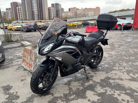 2014 Kawasaki ER-6F (Ninja 650R), чёрный, 475000 рублей, вид 1