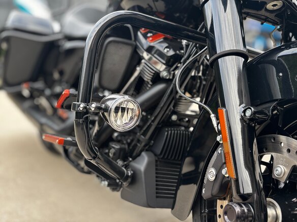 2020 Harley-Davidson Road King, чёрный, 3300000 рублей - вид 14