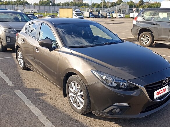 2014 Mazda 3 III (BM), серый, 1090000 рублей