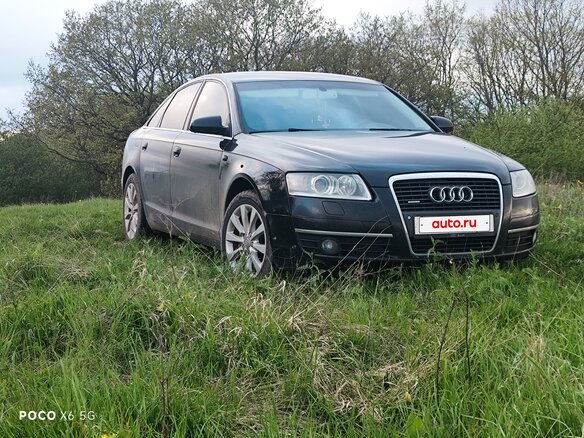 2004 Audi A6 III (C6), чёрный, 900000 рублей