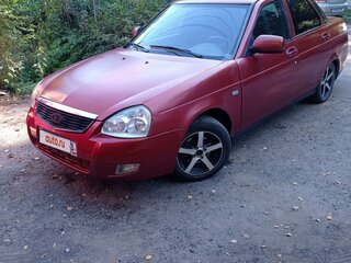 2009 Lada (ВАЗ) Priora I, красный, 210000 рублей, вид 1