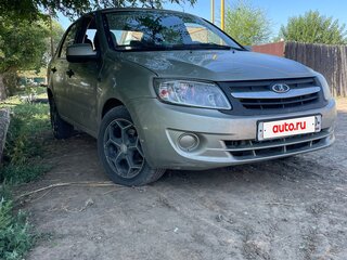 2012 Lada (ВАЗ) Granta I, бежевый, 330000 рублей, вид 4