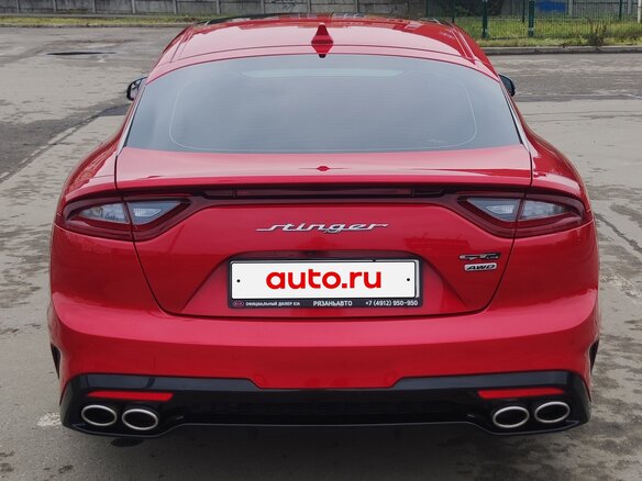 2018 Kia Stinger I, красный, 2800000 рублей - вид 7