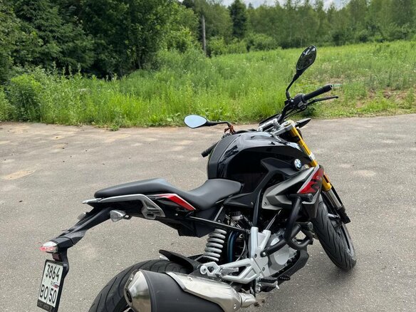 2020 BMW G 310 R, чёрный, 500000 рублей - вид 1