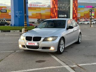 2007 BMW 3 серии 325i V (E90/E91/E92/E93), серебристый, 890000 рублей, вид 1