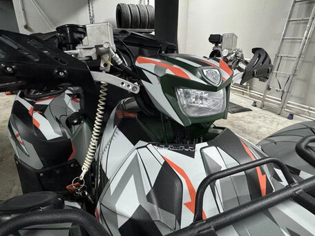 2017 Yamaha Grizzly 700, зелёный, 1230000 рублей, вид 4