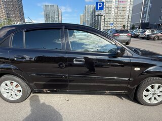 2009 Kia Rio II Рестайлинг, чёрный, 570000 рублей, вид 4