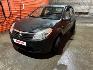 2011 Renault Sandero I, чёрный, 310000 рублей, вид 1