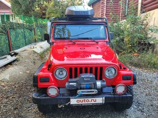 1997 Jeep Wrangler II (TJ), пурпурный, 1800000 рублей, вид 2