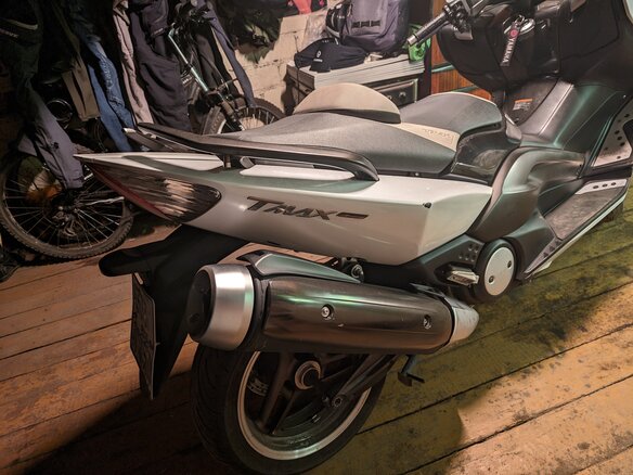 2010 Yamaha TMAX, белый, 450000 рублей - вид 16