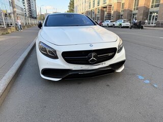 2015 Mercedes-Benz S-Класс AMG 63 AMG III (W222, C217), белый, 8100000 рублей, вид 1
