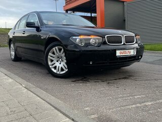 2005 BMW 7 серии 730d IV (E65/E66), чёрный, 943000 рублей, вид 4