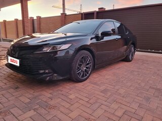 2020 Toyota Camry VIII (XV70), чёрный, 3500000 рублей, вид 4