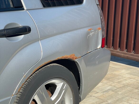 2006 Subaru Forester II Рестайлинг, серебристый, 750000 рублей - вид 5