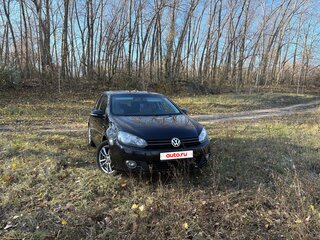 2012 Volkswagen Golf VI, чёрный, 1100000 рублей, вид 2