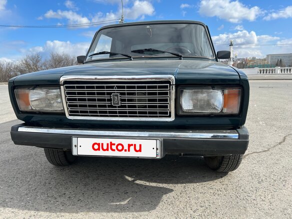2008 Lada (ВАЗ) 2107, зелёный, 260000 рублей