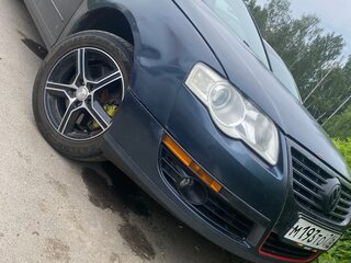 2008 Volkswagen Passat B6, синий, 450000 рублей, вид 4