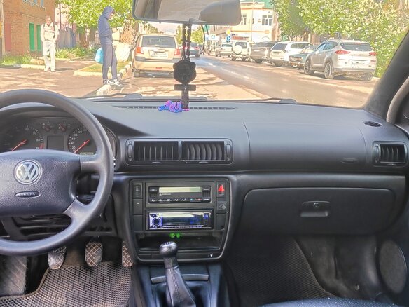 1999 Volkswagen Passat B5, синий, 420000 рублей - вид 7