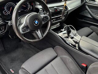 2018 BMW 5 серии 530i xDrive VII (G30/G31/G38), чёрный, 3300000 рублей, вид 4