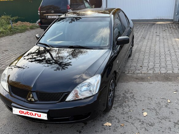 2007 Mitsubishi Lancer IX Рестайлинг, чёрный, 520000 рублей - вид 2