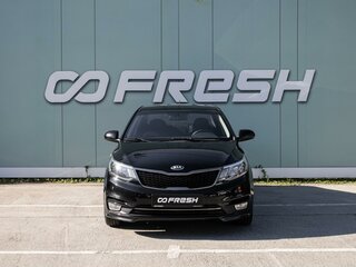 2015 Kia Rio III, чёрный, 1020000 рублей, вид 3