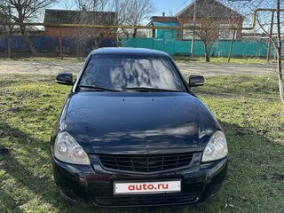 2007 Lada (ВАЗ) Priora I, чёрный, 270000 рублей, вид 1