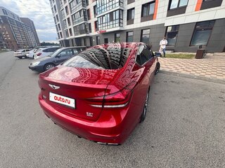 2019 Genesis G80 I, красный, 2900000 рублей, вид 4