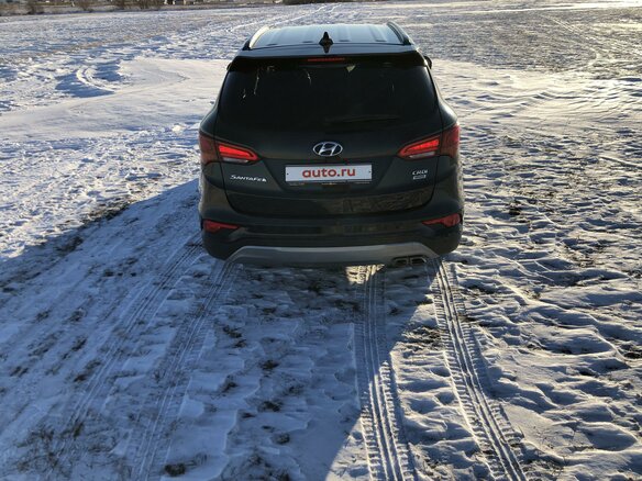 2017 Hyundai Santa Fe III Рестайлинг, чёрный - вид 10