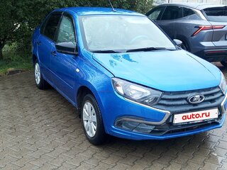 2020 Lada (ВАЗ) Granta I Рестайлинг, синий, 515000 рублей, вид 3