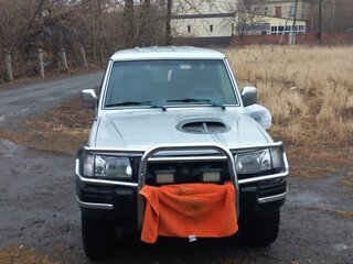 2002 Hyundai Galloper II, серый, 600000 рублей, вид 1