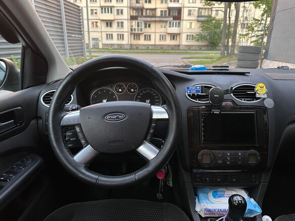 2006 Ford Focus II, чёрный, 450000 рублей - вид 12