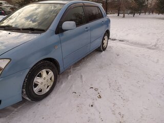 2002 Toyota Corolla Runx IX (E120, E130), голубой, 525000 рублей, вид 3
