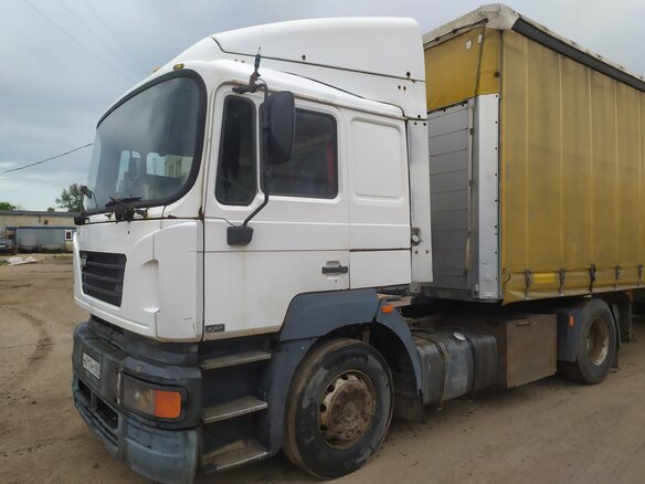 2001 ERF (MAN Truck) E-Series, белый, 400000 рублей - вид 7