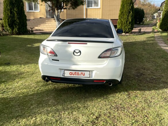 2008 Mazda 6 II (GH), белый, 800000 рублей - вид 8