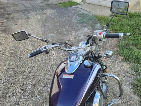 2005 Yamaha XVS650 Drag Star, фиолетовый, 450000 рублей, вид 5