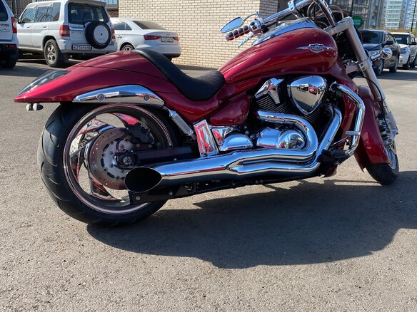 2007 Suzuki Boulevard M109R, пурпурный - вид 19