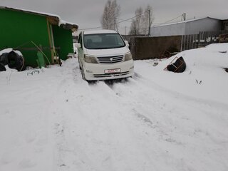 2008 Toyota Alphard I Рестайлинг, белый, 1600000 рублей, вид 5