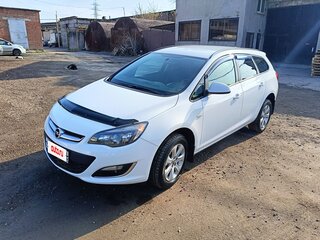 2013 Opel Astra LPG J Рестайлинг, белый, 850000 рублей, вид 1